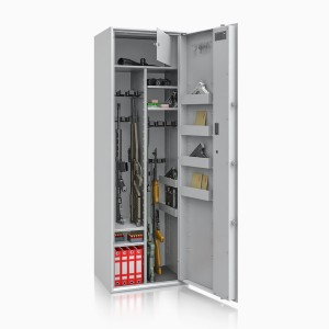 Skříň na dlouhé zbraně Siegen MAX KOMBI 500091 ELEKTRONICKÝ v třídě bezpečnosti RU15